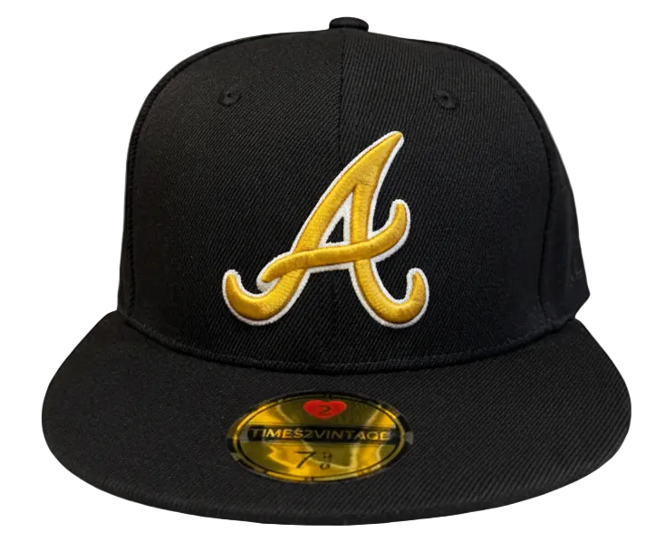 Times2Vintage Stay Weird ATL Black Fitted