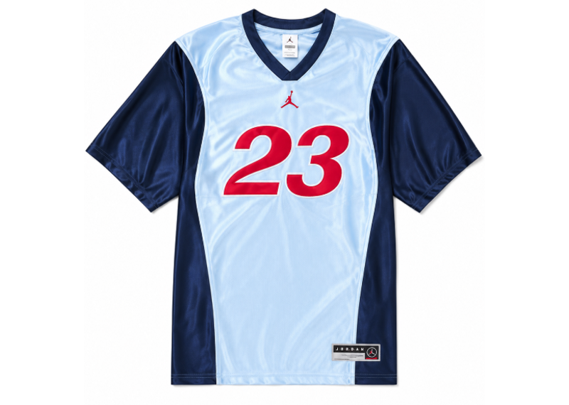 Supreme Jordan Warm Up Jersey Light Blue