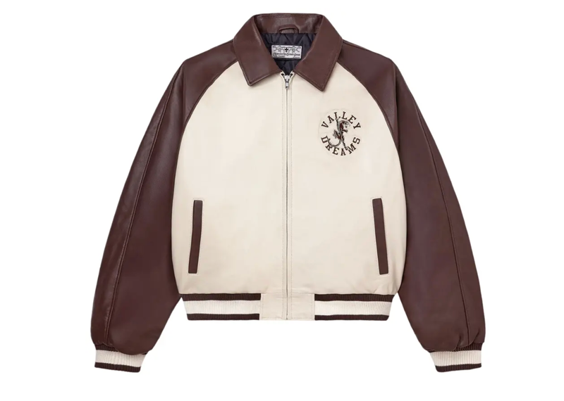 Vale Forever Woodbury Bomber Brown/Cream