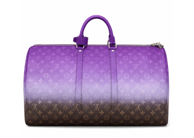 Louis Vuitton Keepall Bandouliere 55 Purple M28357