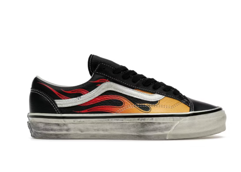 Vans LX Old Skool Archive Flame Black