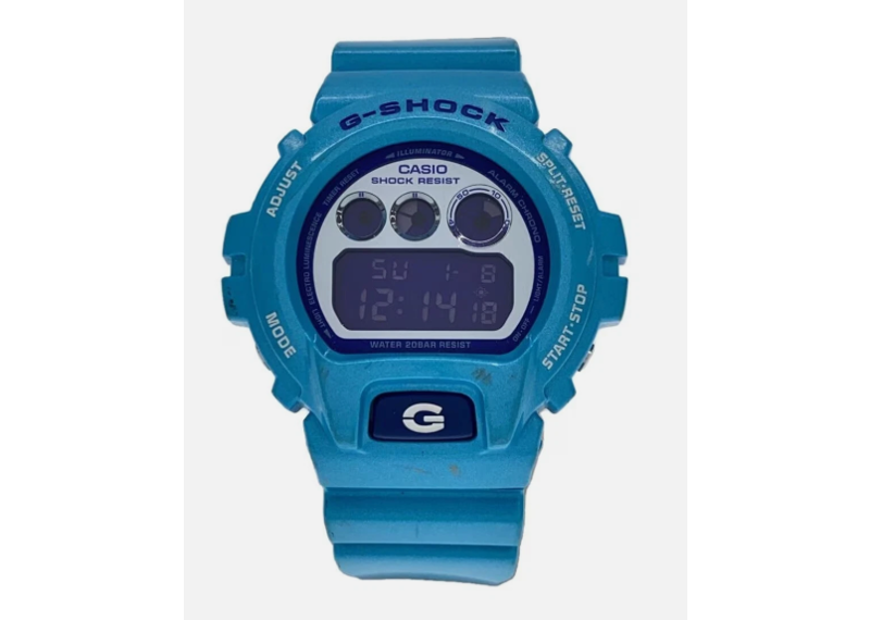 CASIO G-SHOCK Blue Resin Quartz Digital Watch