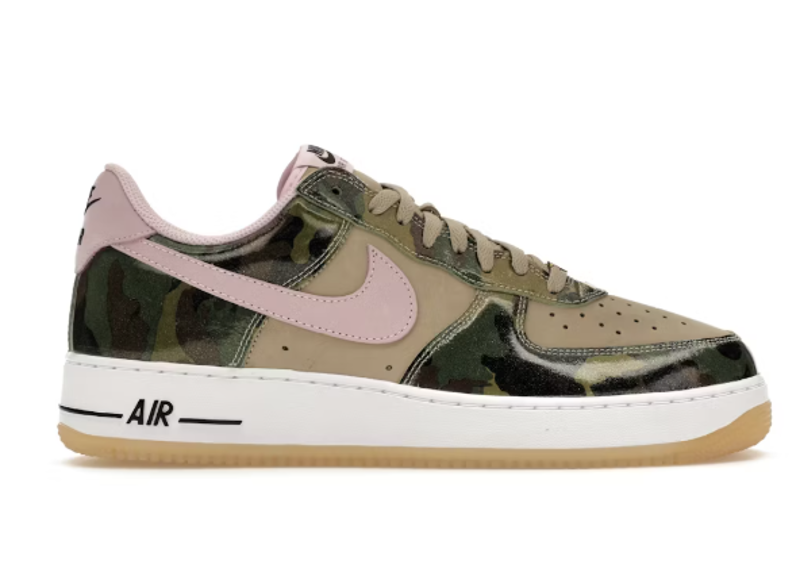 Nike Air Force 1 Low 07 LV8 Patent Camo Pink
