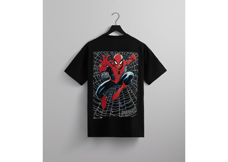 Marvel x Kith Spider-Man Web Logo Tee