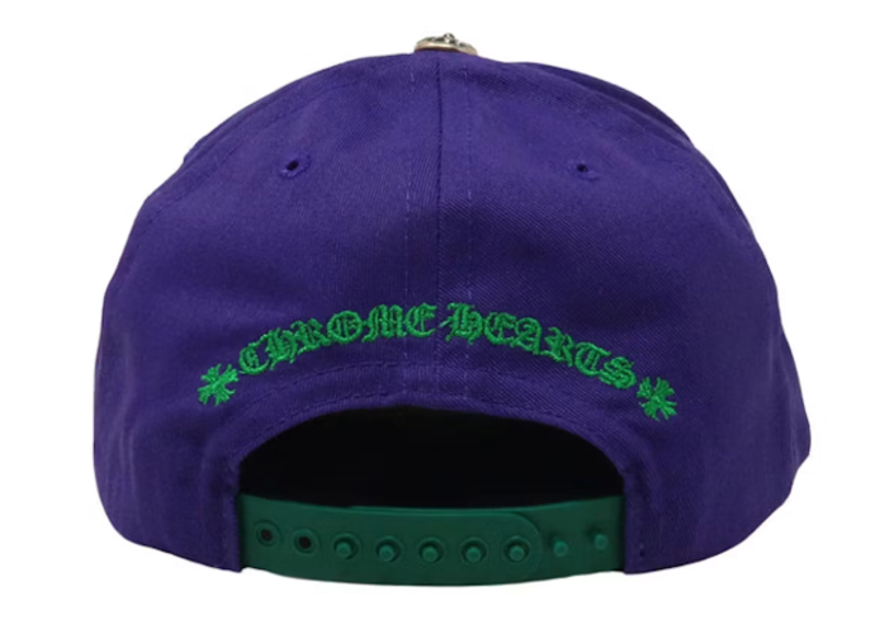 Chrome Hearts CH Baseball Cap Purple/Green