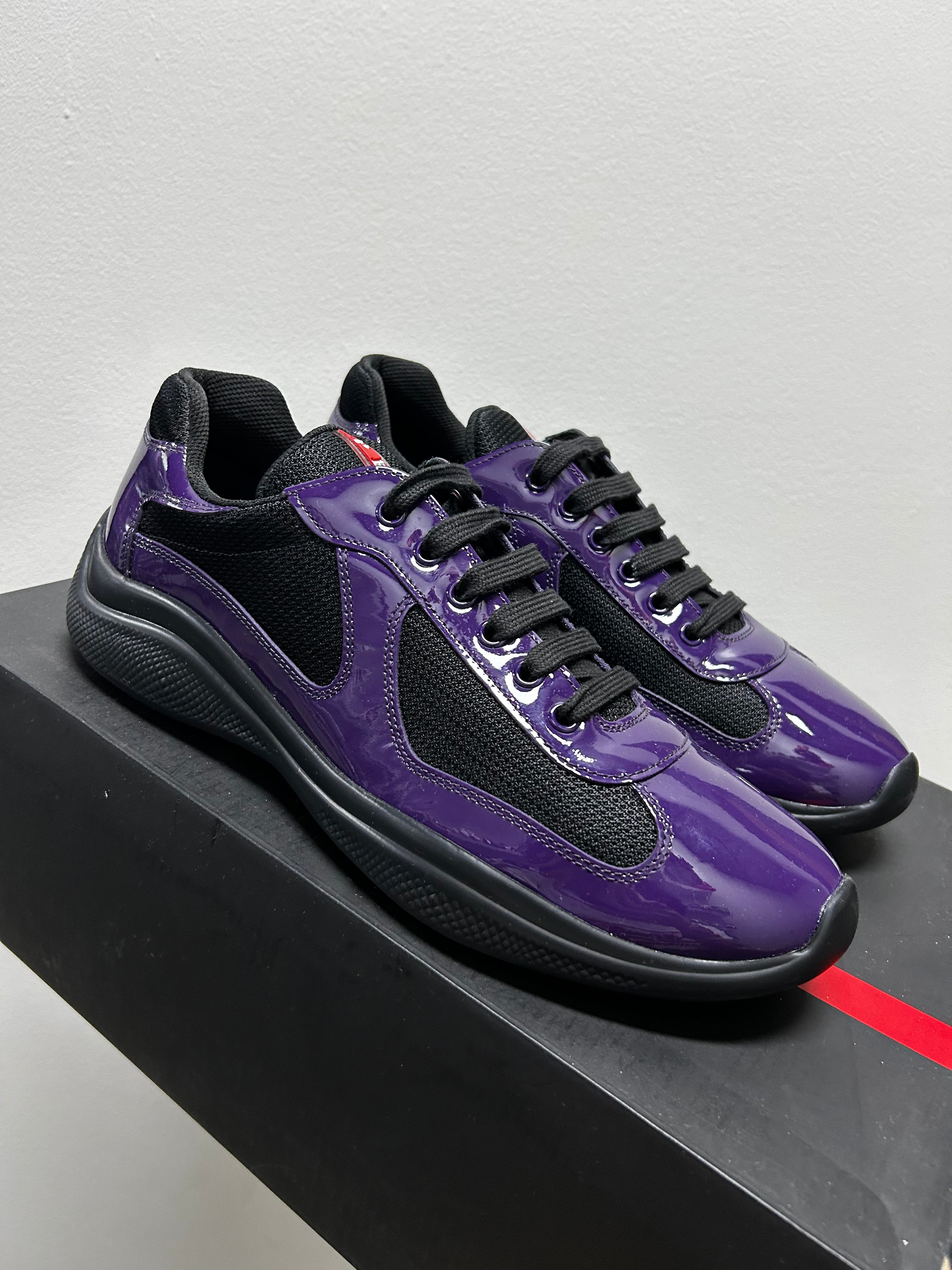 Prada Purple Patent Americas Cup