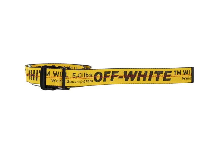 OFF-WHITE Industrial Belt Yellow/Black