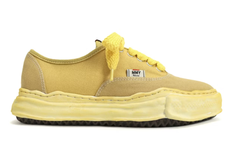Maison Mihara Yasuhiro Baker OG Sole Over Dyed Canvas Low