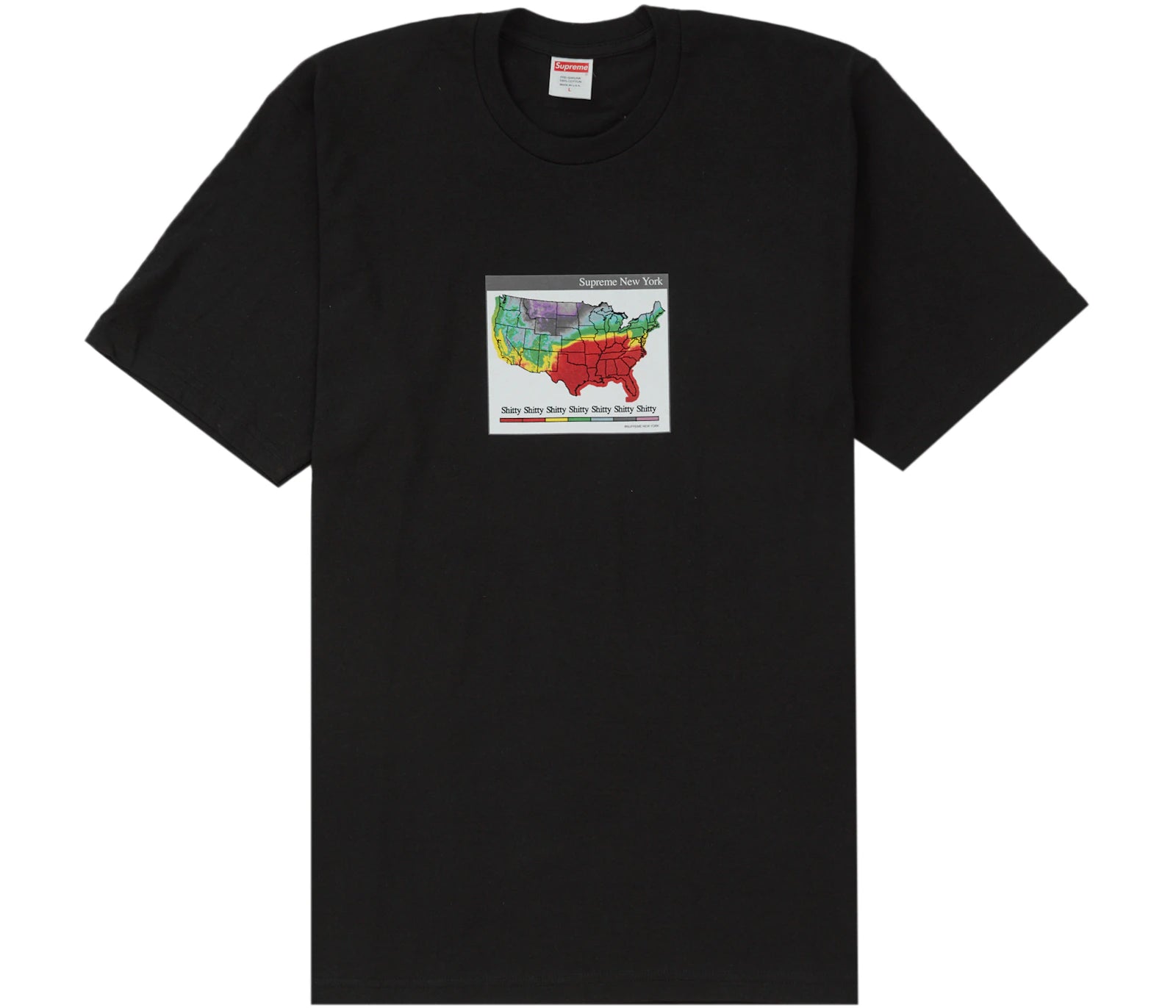 Supreme Weather Tee Black