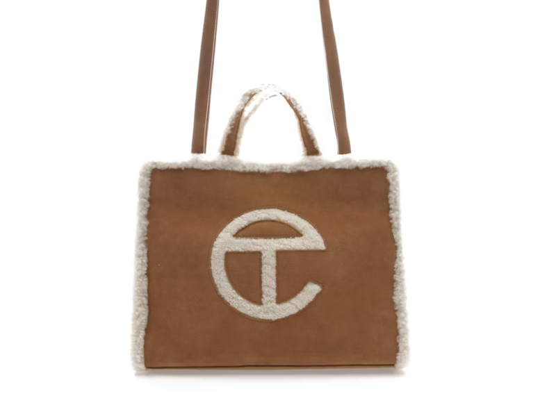 Telfar x UGG Shopping Bag Medium Chestnut