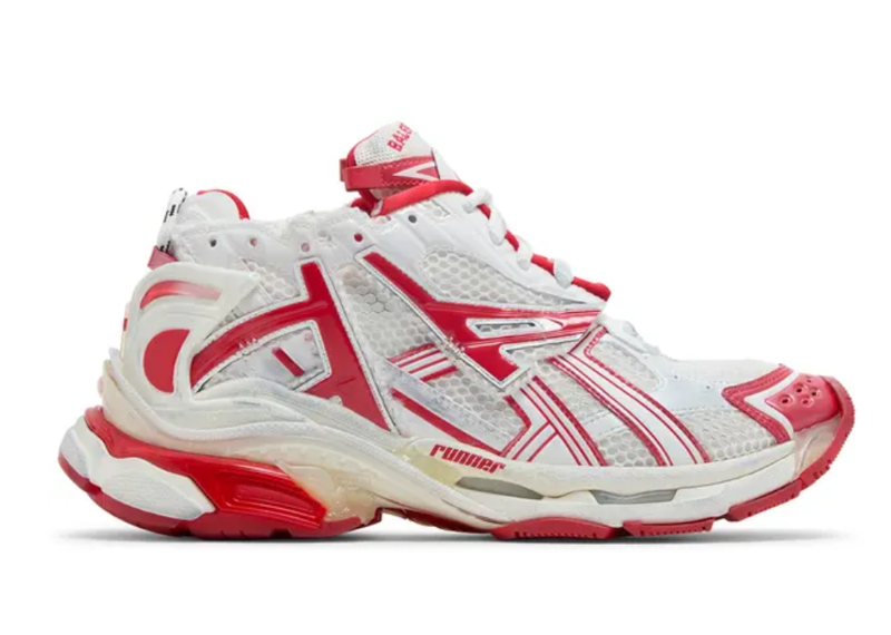 BALENCIAGA RUNNER SNEAKER RED WHITE