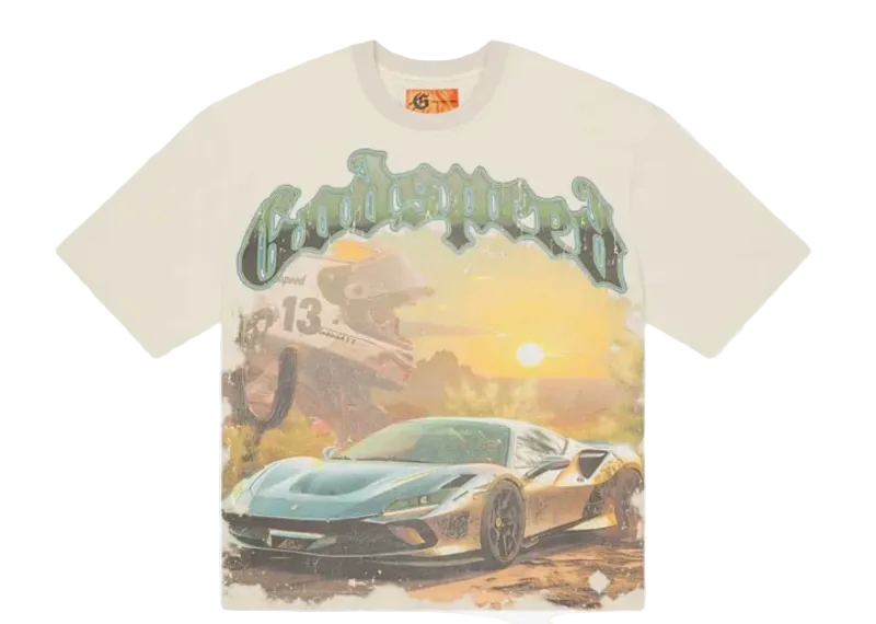 Godspeed Sunset Drift Tee Bone