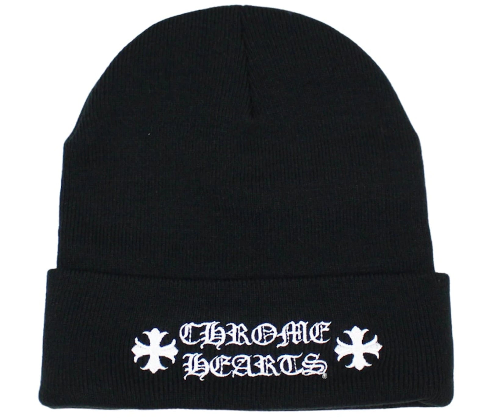 Chrome Hearts Logo Beanie Black