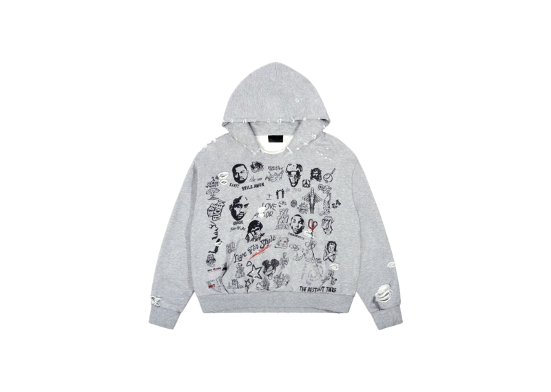 Stile De Amor Galleria GRAFFITI DI STORIA HOODIE