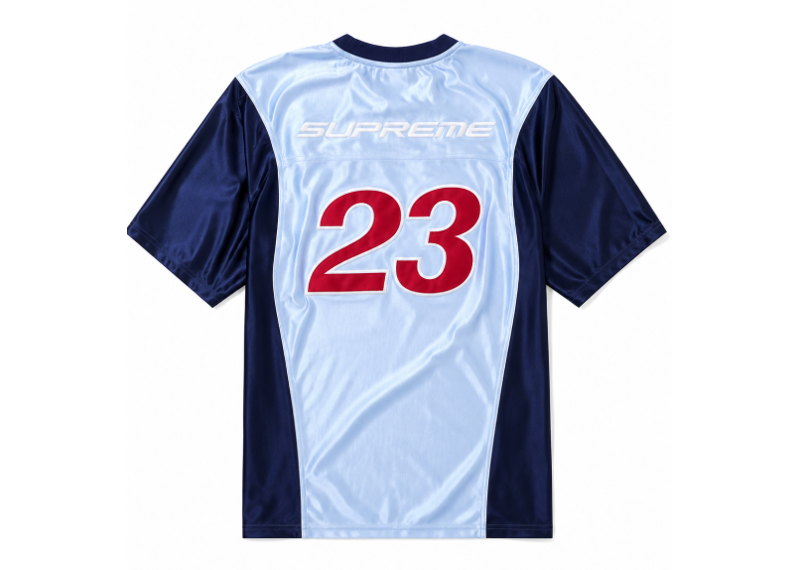 Supreme Jordan Warm Up Jersey Light Blue