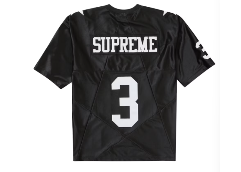 Supreme Star Football Jersey Black