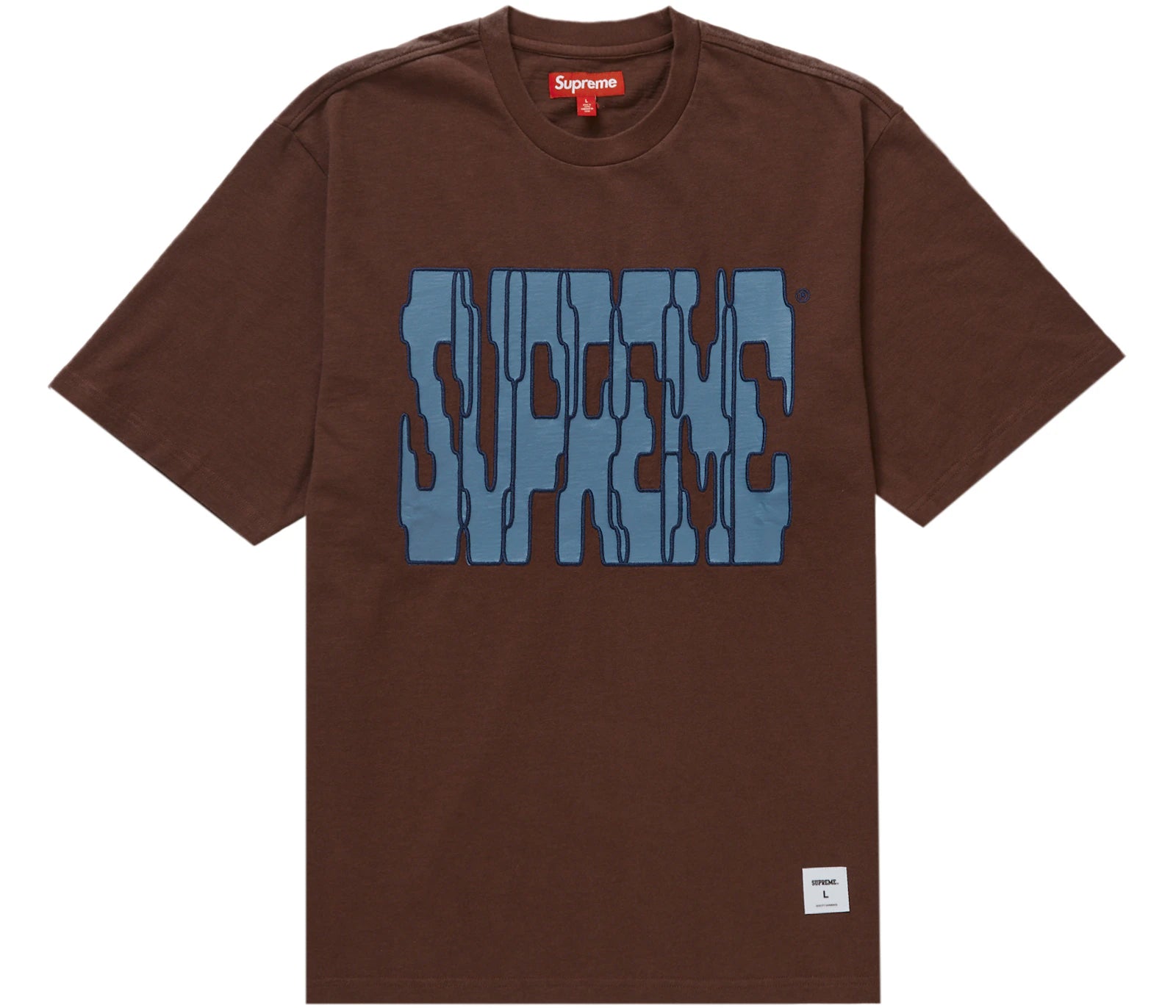 Supreme Digi S/S Top Brown