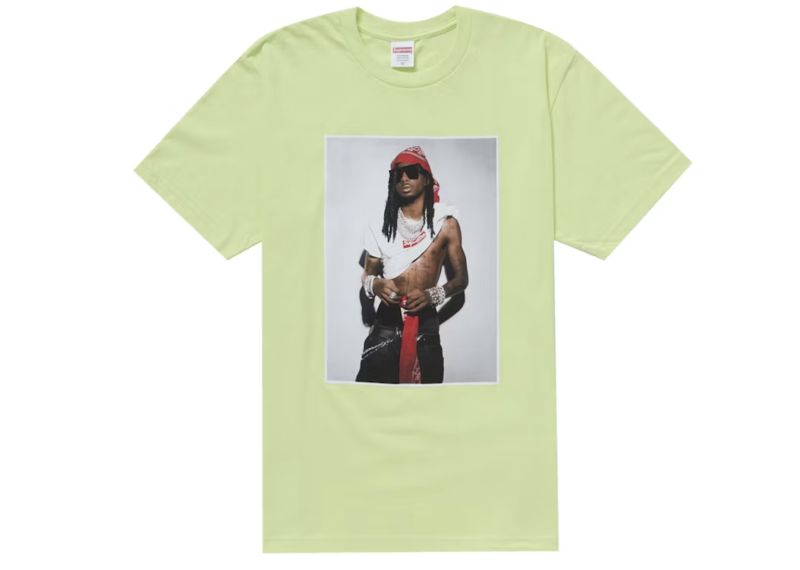 Supreme Playboi Carti Tee Pale Green