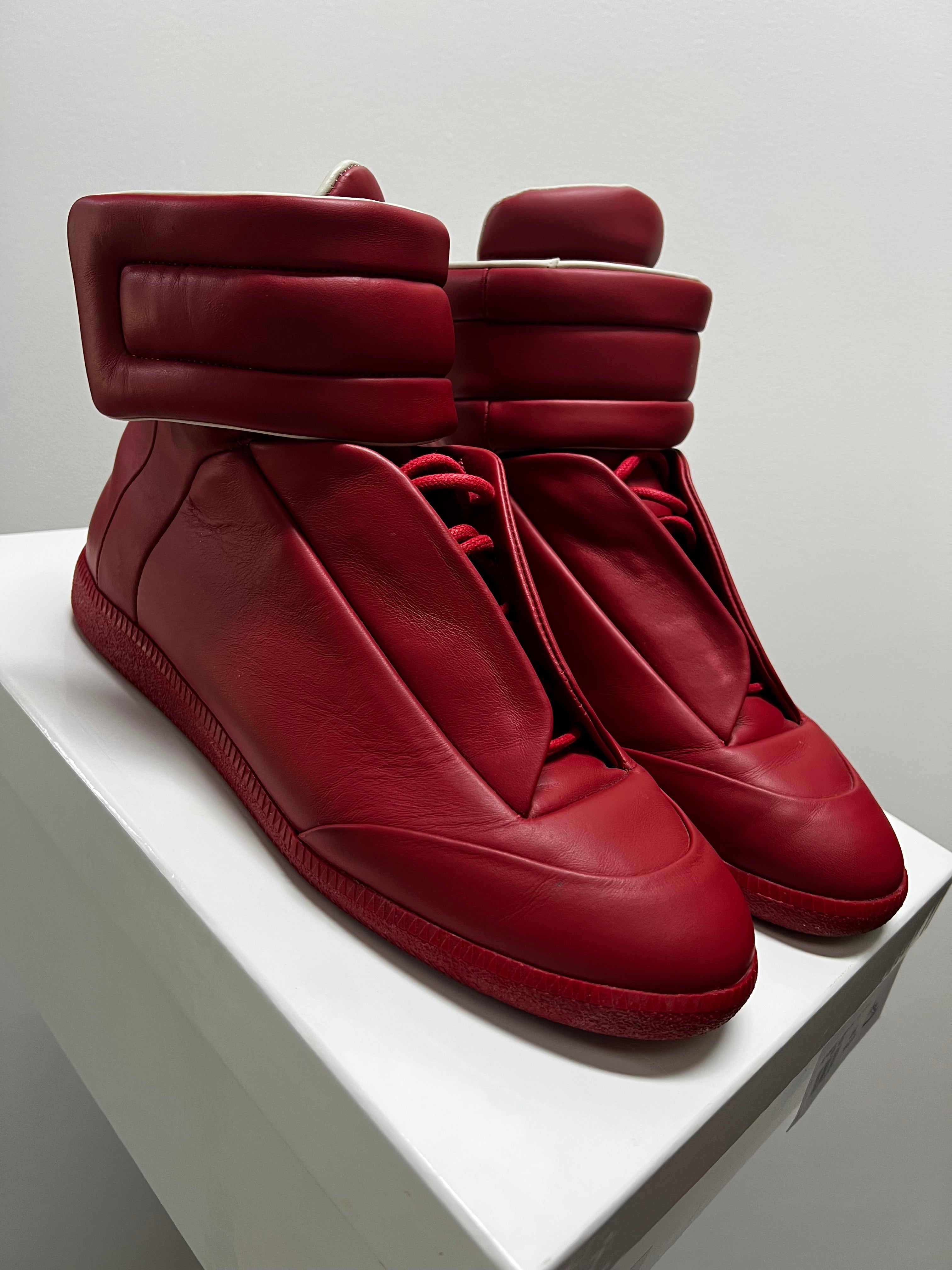 Maison Margiela 22 Future High Top Sneaker Red