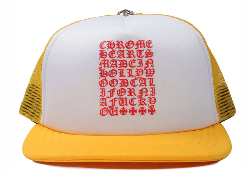 Chrome Hearts Eye Chart Trucker Hat