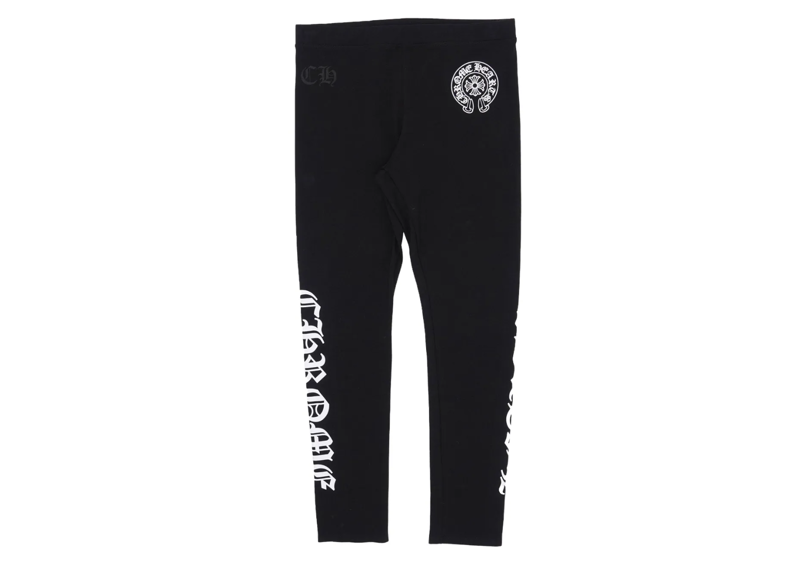 Chrome Hearts print-detail horseshoe-motif leggings