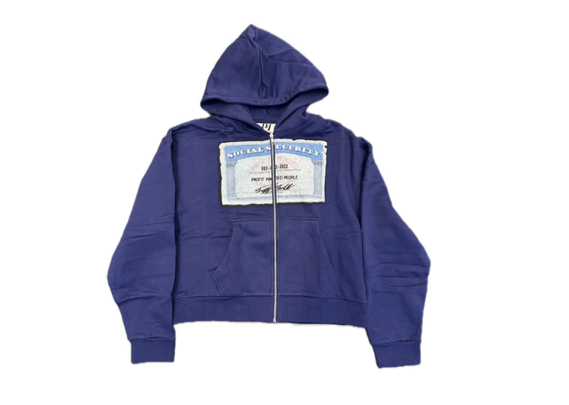 PROFIT MINDED SSN ZIP UP JACKET NAVY