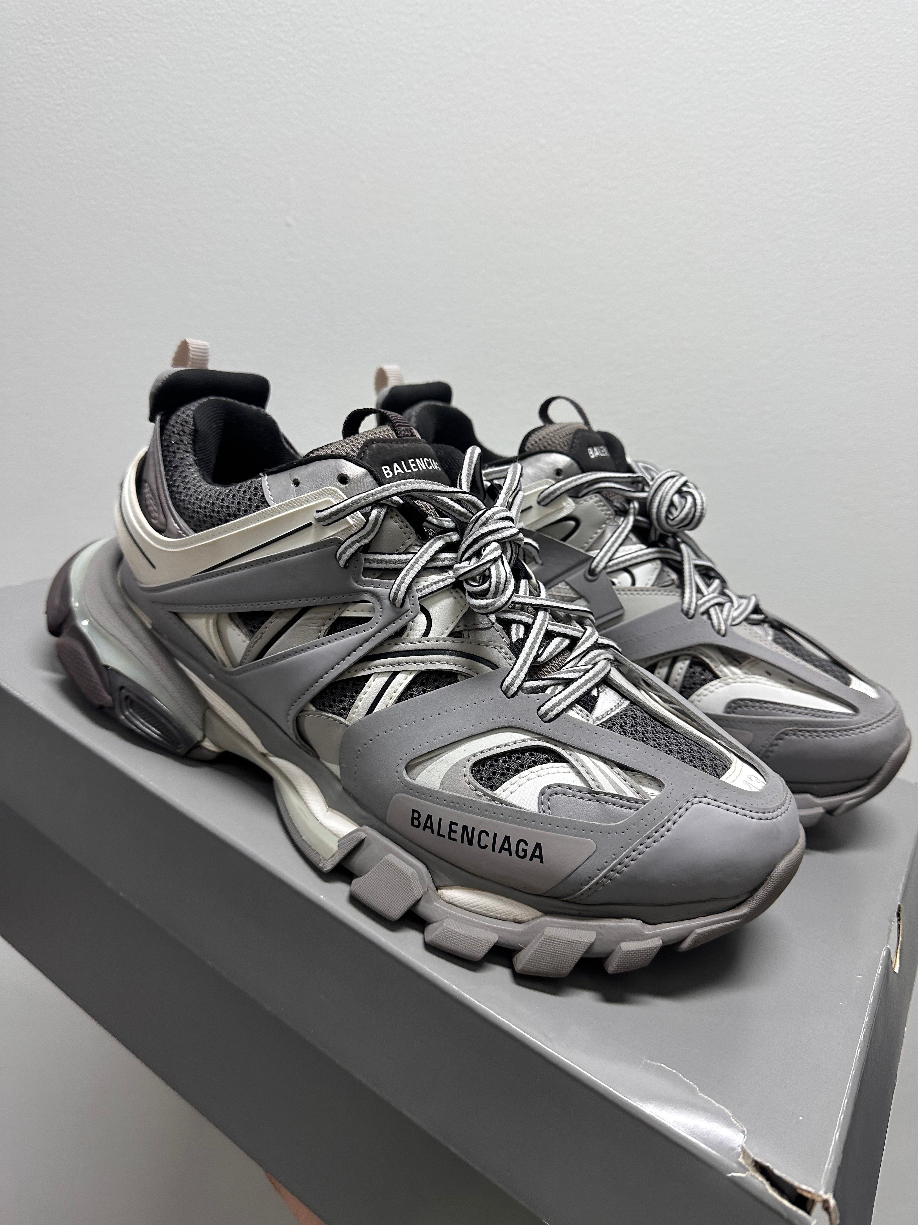 Balenciaga Track Sneaker Grey White