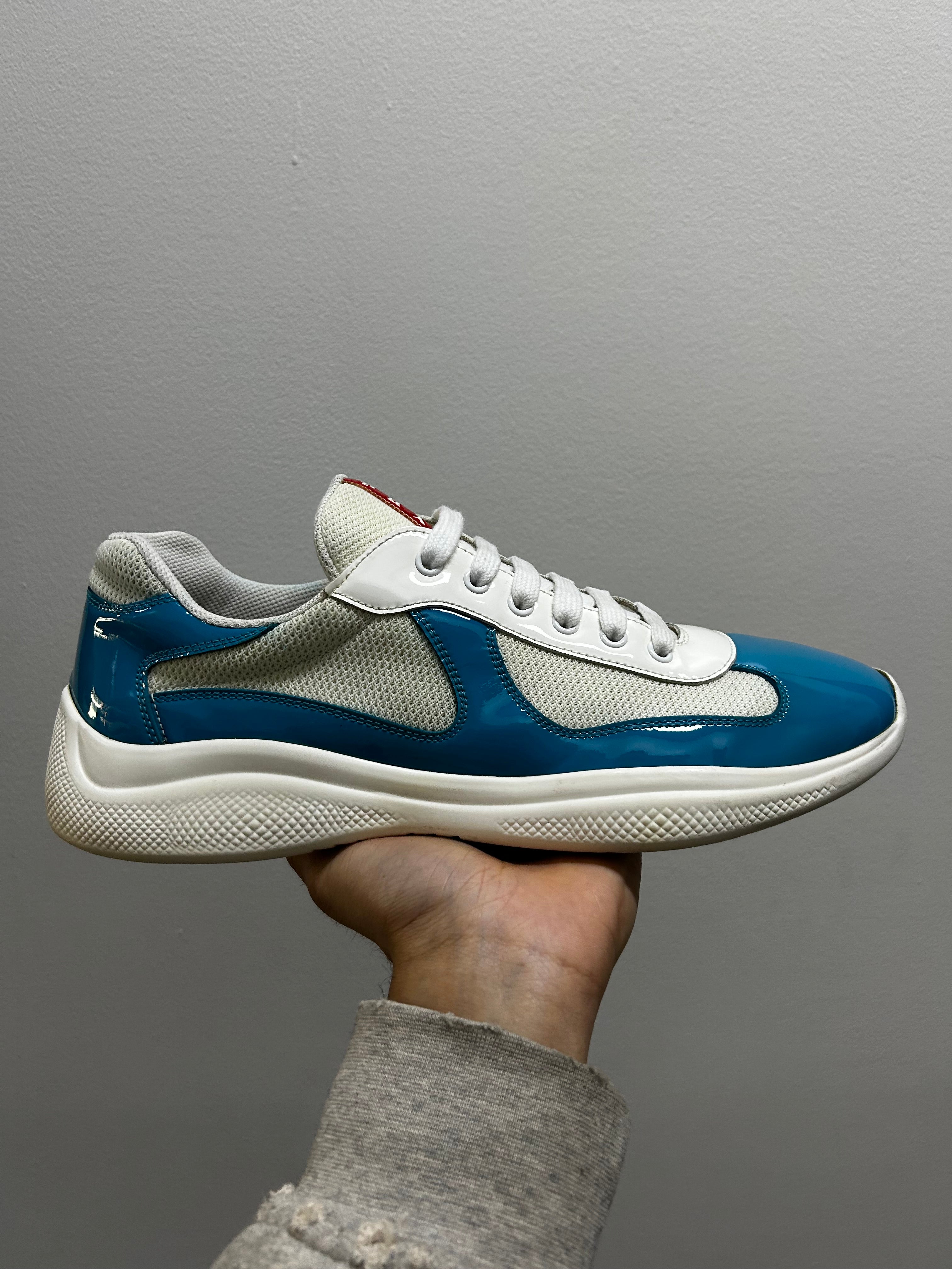 Prada Americas Cup White Light Blue