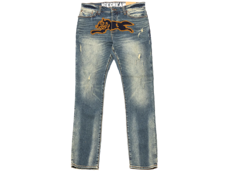 ICE CREAM STITCH JEANS