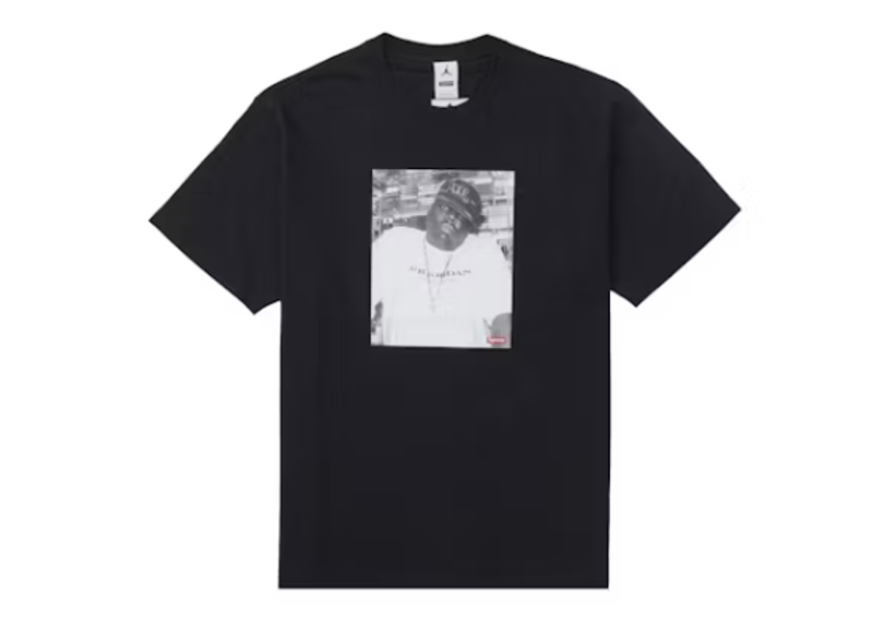 Supreme Jordan Biggie S/S Top Black