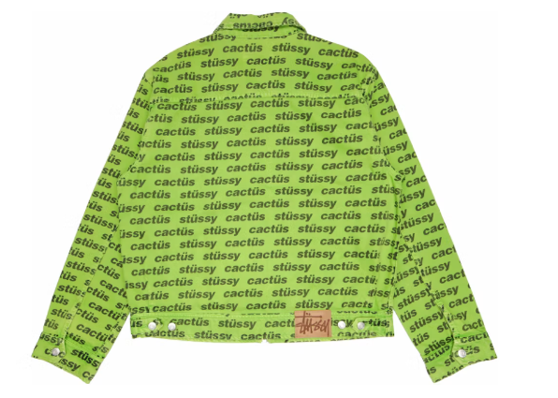 Stussy x CPFM Zip Work Jacket Green