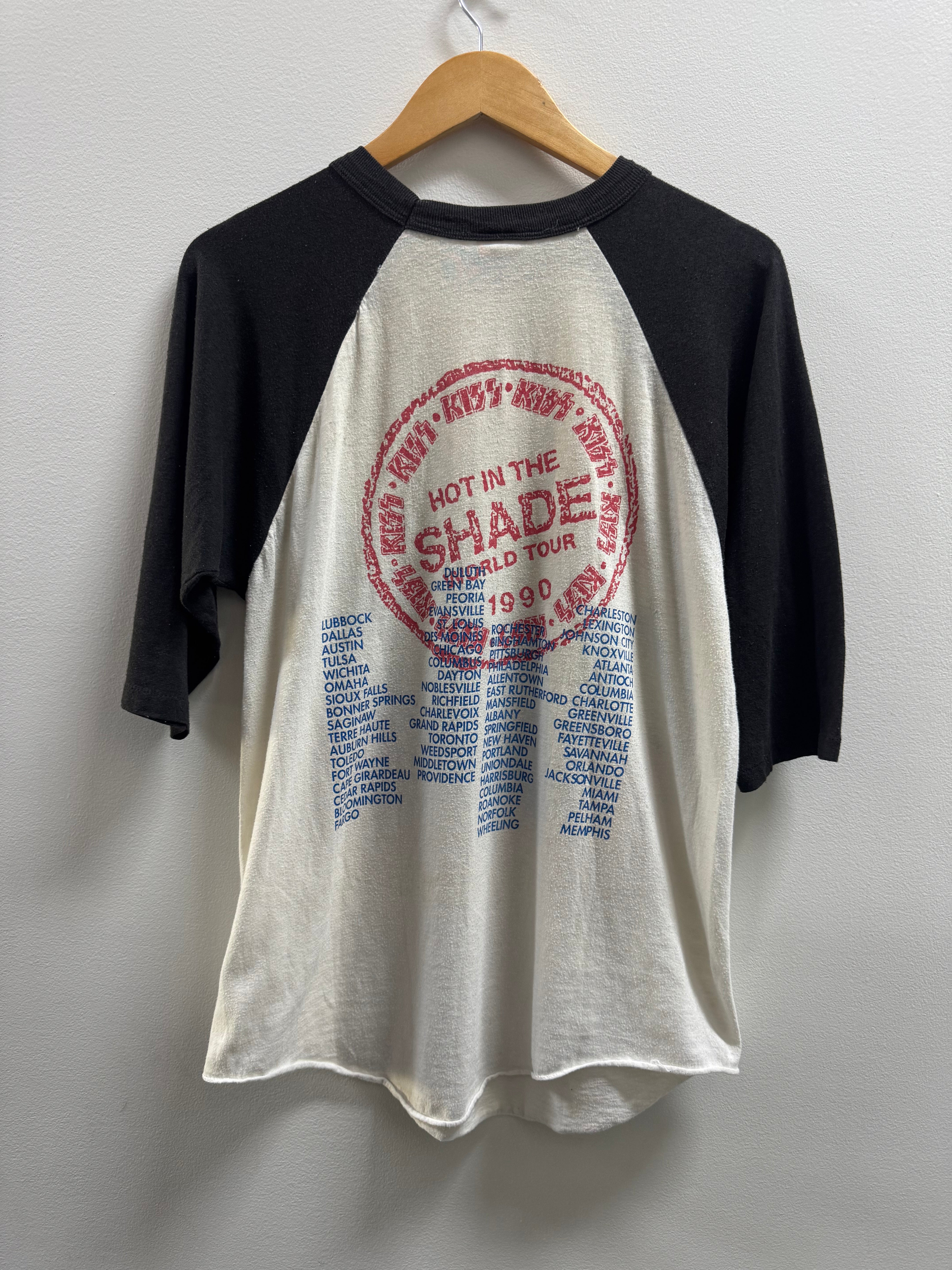 KISS Hot in the Shade 1990 Tour Tee