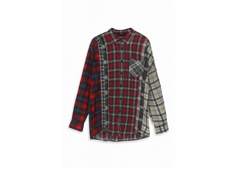 NEEDLES FLANNEL 7 PANEL