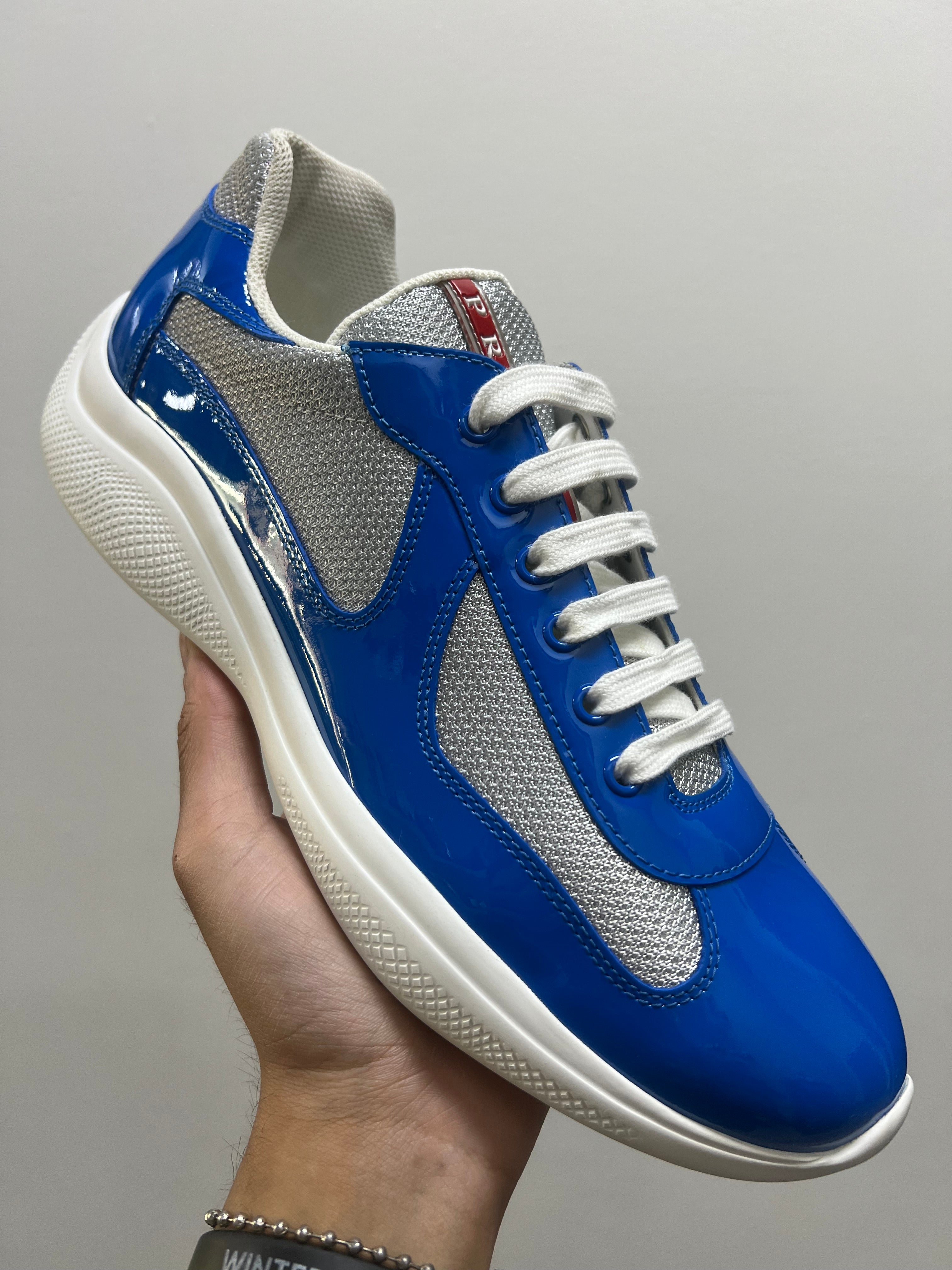 Prada Americas Cup Blue Silver
