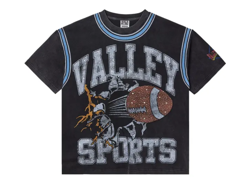 Vale Forever Classic Bling Tee Black/Blue