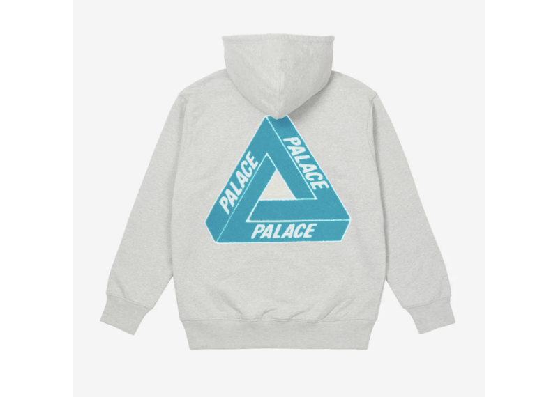 Palace Tri Chenille Hood Blue