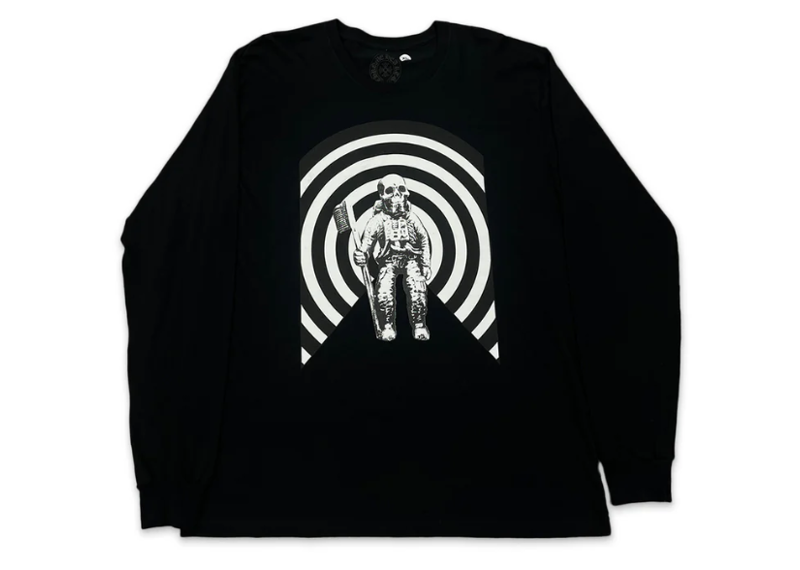 Chrome Hearts Foti Harris Teeter Space Suit L/S Tee Black