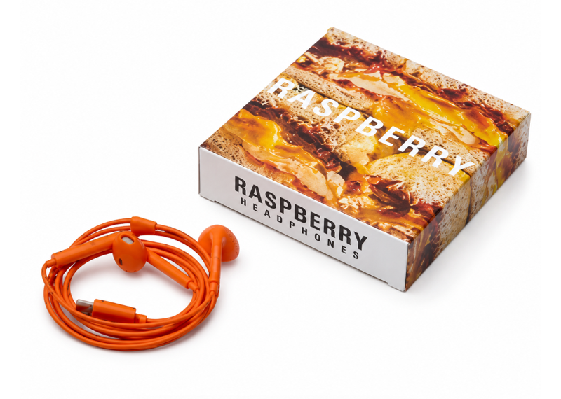 GV Gallery Raspberry Hills Orange Headphones