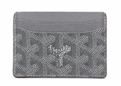 Goyard Saint-Sulpice Card Wallet Grey