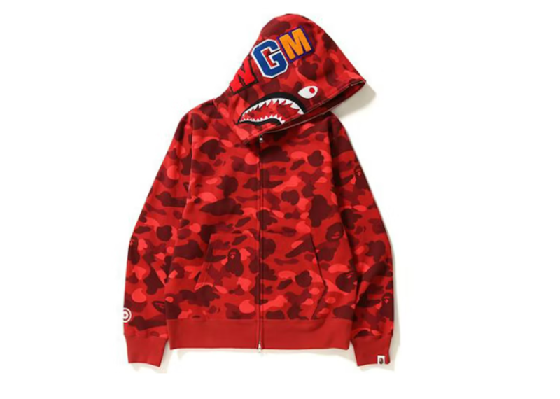 BAPE Color Camo Shark Full Zip (SS21) Hoodie