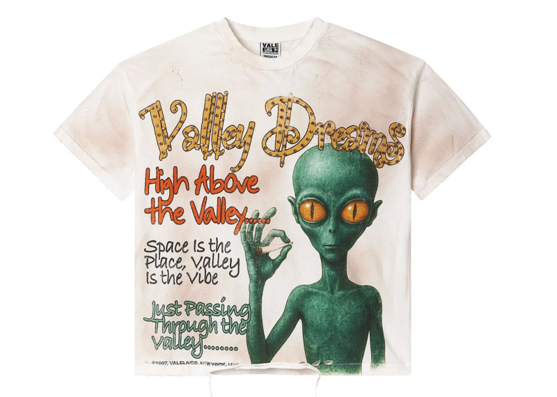 Vale Forever Area 14 Bling Tee Cream