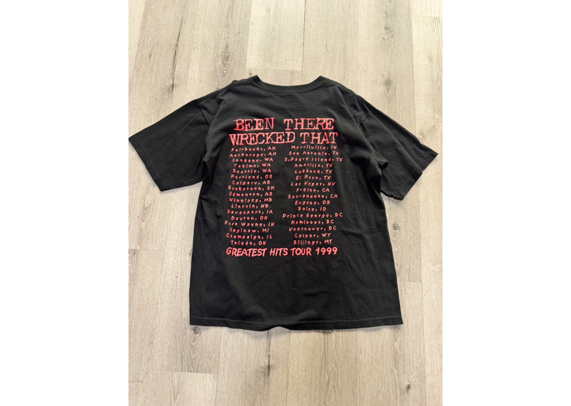 Vintage Motley Crue Been There Wrecked That 1999 Tour