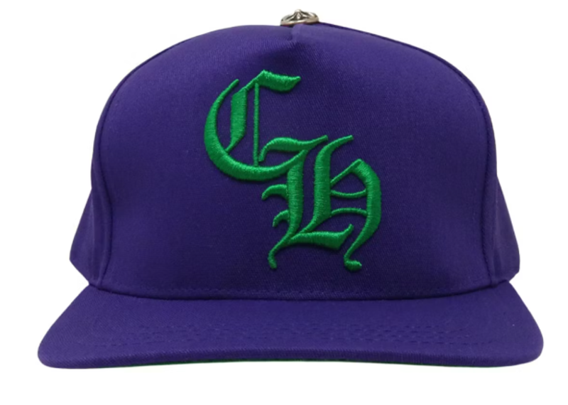 Chrome Hearts CH Baseball Cap Purple/Green