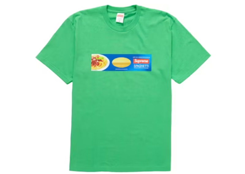 Supreme Spaghetti Tee Green