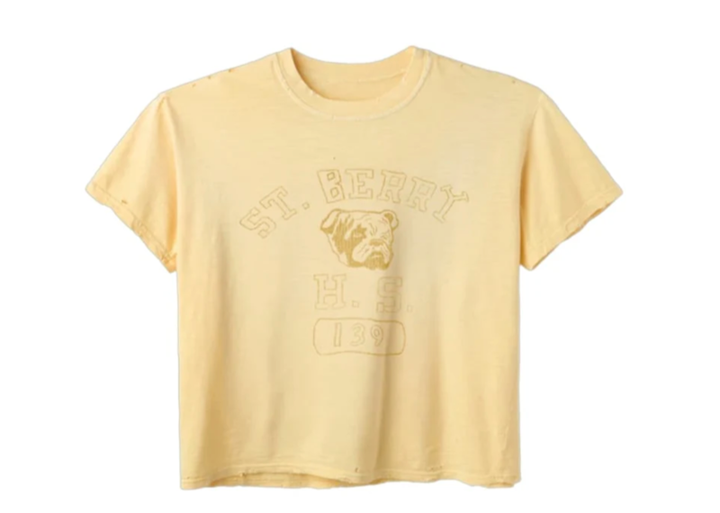 GV Gallery St Berry Yellow Tee