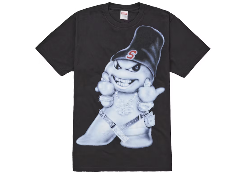 Supreme Snowman Tee Black
