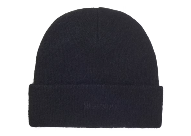 Supreme Mohair Beanie (FW25) Black