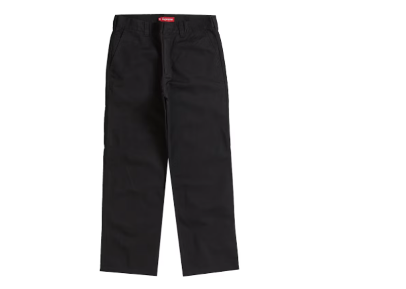 Supreme Work Pant (FW23) Black