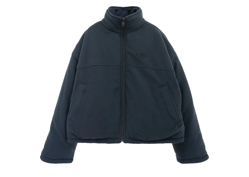 Balenciaga Reversible Puffer Washed Black