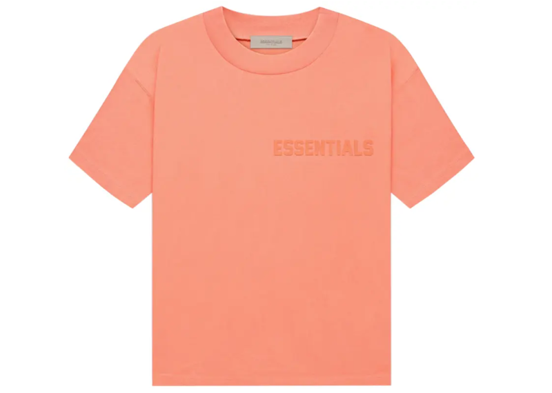 Fear of God Essentials Short-Sleeve Tee Coral